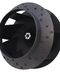 Close-up of Blower Fan Assembly Replacement For Dryers 9.51 OD T45 Replaces 70302201 TU21755 Assy Blower Unit