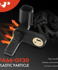 Front Left And Right Abs Wheel Speed Sensor Set For Mazda 3 And Mazda 5 Knockout Quality with high-strength plastic material.
