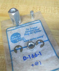 D-166-1 Rod Clevis Kit Assembly For One And One Sixteenth Inch Bore Original Series Includes Pin And Retaining Clip, metal parts on package