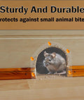 6 Pieces Stainless Steel Wire Mesh Sheets 20 Mesh Fine Screen 21x15cm installed over vent to prevent mice entry indoors