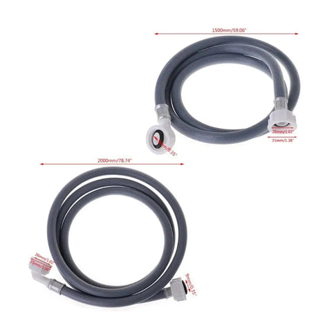 Leak Proof Inlet Hose With 90 Degree Elbow For Washing Machine And Dishwasher Universal Water Supply Hose