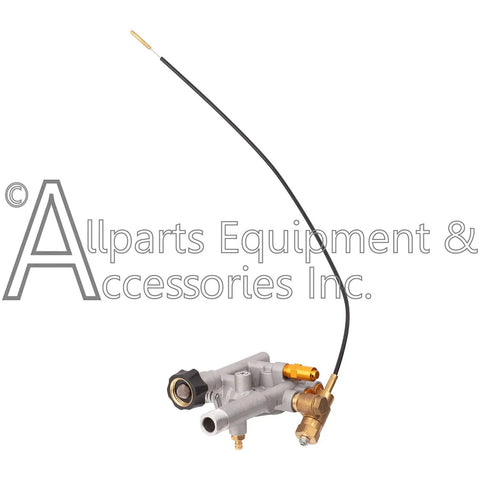 Manifold Kit With Idle Cable For Pumps 510032 And 5170044-49 fit pressure washer models DXPW3324I and DXPW61337 shown in detail