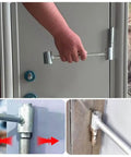 Heavy Duty Door Hinge Adjustment Tool For 14 To 25 Mm Doors, Residential Door Hinge Repair Kit in use on door hinge.