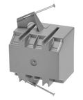 2-Gang Non-Metallic PVC New Construction Junction Box With 32.5 Cu In Capacity For Outlets, Switches And Dimmers, Gray