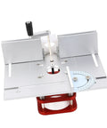 Dead Nuts Precision Manual Router Lift System For Table Tops Featuring Slick 51mm Vertical Travel With Fine Threaded Dial and Rock Solid Aluminum Alloy Construction For Spot On Woodworking Engraving Trimming.