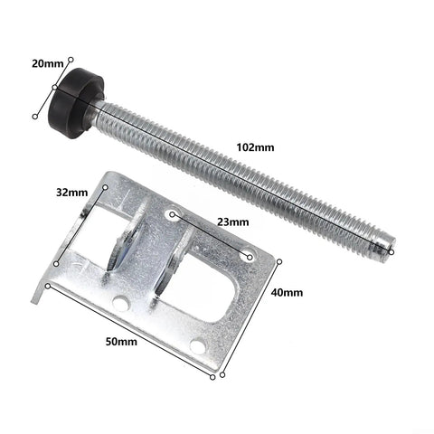 Heavy Duty Cold Rolled Steel Adjustable Furniture Leveling Feet For Uneven Floors, table leg levelers with measurements