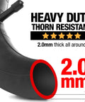 Thorn Resistant 4.10/3.50-4 Inner Tubes 2 Pack Built Tough Replacement For Wheelbarrows Lawn Mowers Hand Trucks And More with TR-87 Valve Stem