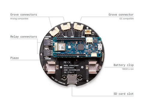OPLA IoT Kit All In One Learning Hub with sensors and modules for smart projects, Arduino-compatible hub with connectors and slots