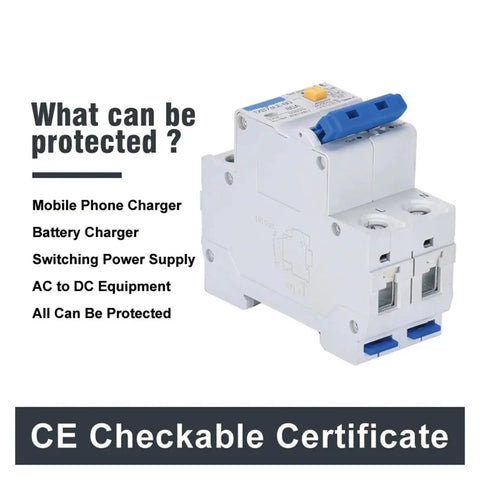 Heavy Duty Beast Mode Heat Resistant Surge Protector With Integrated Earthing And Overcurrent Protection For Server Rooms Industrial Facilities And Street Lights, shown in a detailed view with specifications.