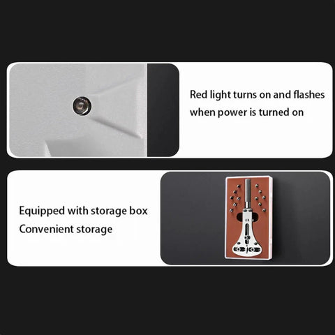 Timegrapher Tool for Accurate Watch Timing and Repair Easy DIY Watchmaker Gear with red light and storage box