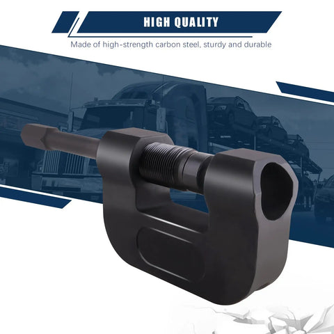 Heavy Duty Brake Anchor Pin Press For Commercial Semi Trucks, 10 Ton Capacity, Fast Pin And Bushing Removal, C-frame steel tool