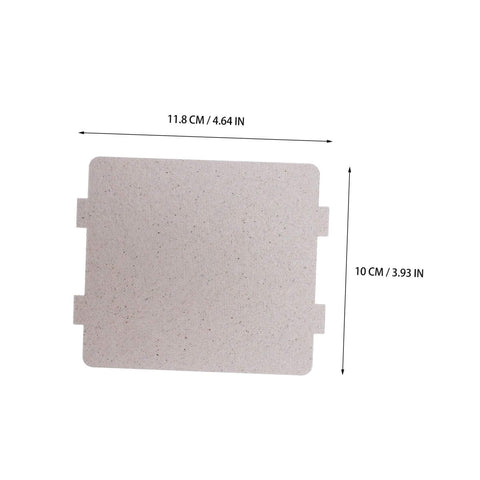 10 Pack High Temperature Mica Sheets For Microwave Ovens Heat Resistant Waveguide Cover And Insulation Shield, size 11.8x10 cm