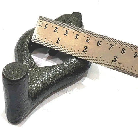 Killer Grip Heavy Duty Cast Iron Lathe Dog Bent Jaw Design For Locking Down Workpieces During Precision Turning And Shop Machining Built Tough For Backyard Builders And Professionals