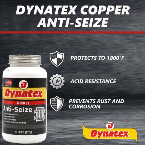 Nickel Anti Seize Paste 8 Oz Can For Heavy Duty Performance No Sulfur Lead Copper Protects Nuts And Bolts From Extreme Heat Corrosion And Acidic Environments Pack Of 12