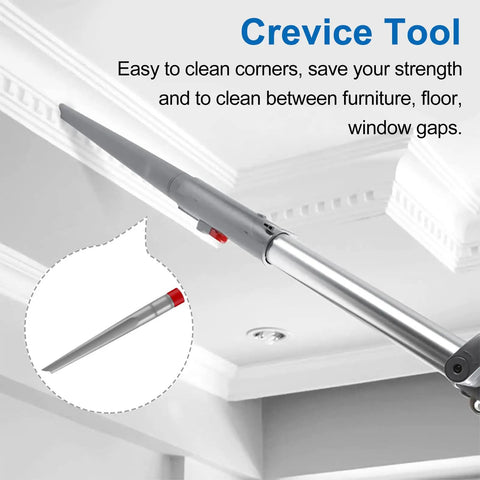 Crevice tool from 3 Pack Upholstery Tool Set With Crevice Tool And Dust Brush For Shark Rotator Lift Away Vacuums NV500 NV501 NV502 NV560
