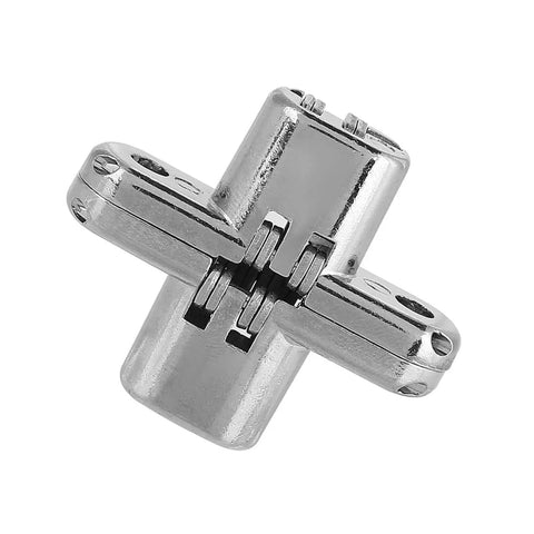 Concealed Zinc Alloy Hidden Hinge With 180 Degree Opening, Smooth Roller Track, Thickened Structure For Folding Doors, Small Size
