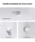 FP1E Zigbee Presence Sensor With MmWave Radar, Wired Motion Sensing And AI Spatial Learning for ceiling, wall, and corner mounting
