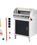 VEVOR Heavy Duty Electric Hydraulic Paper Cutter 18 Inch Cutting Width With Four Inch Thick Capacity Industrial Paper Trimmer Machine.