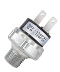 Air Pressure Switch 120-150 PSI 1 Quarter NPT DC 12V-24V For Air Horns And Compressors, Boss Built Heavy Duty Metal, Front View
