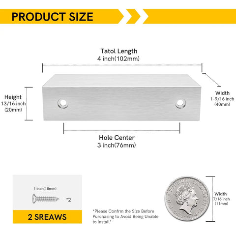 Dimensions of 30 Pack 3 Inch Brushed Nickel Finger Pulls For Cabinets Edge To Edge Comfort Cast In One Solid Base Durable Aluminum Walls