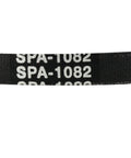 SPA1082 Drive V Belt Heavy Duty Rubber Transmission Belt 1082mm Pitch Length for smooth power delivery in machinery.