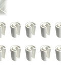 Replacement Refrigerator Shelf Clips 10 Pack For Freezer Shelves Easy Snap Fridge Shelf Supports Fits FFSS2625TS0 Models