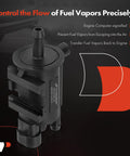 Direct Fit Vapor Canister Purge Solenoid Valve Replacement for Hyundai Sonata Santa Fe Tucson Kia Optima close-up