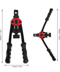 All In One Rivet Nut Tool Kit With 6 Mandrels M3 M4 M5 M6 M8 M10 And 175 Piece Metric Rivet Nut Set For Automotive Marine