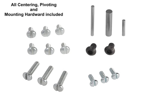 Centering and pivot hardware for Heavy Duty Circle Cutter Router Jig Pro Grade Circle Jig Kit Cuts Perfect Circles From 7 To 52.75 Inches.