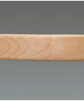Close-up view of Premium Natural Wood Lazy Susan With Double Tier Spinning Design, maple wood grain detail.
