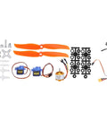 Beefed Up Brushless Motor And ESC Combo KV2200 40A With XT60 Connector SG90 Servo 6035 Propeller Kit for RC Aircraft