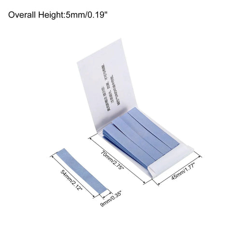 Open pack of pH Test Strips 4 Pack Litmus Paper Kit For Water, Food, And Soil pH Testing with size measurements.