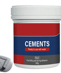 Heavy Industrial Grade Concrete Crack Sealant And Hole Filler That Slaps Moisture Out While Staying Super Flexible To Plug Gnarly Driveway Potholes For Legit Outdoor Repairs in 300g container.