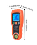 FTVOGUE Stud Finder Wall Scanner, ABS Electronic Stud Detector with LCD Backlit Display, 7.09 X 2.95 X 1.26 in, showing detection modes.