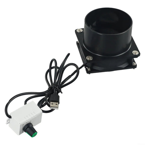 USB Solder Smoke Absorber Fume Extractor Fan with Adjustable Duct for Welding Iron DIY Electronics and Workshop Ventilation