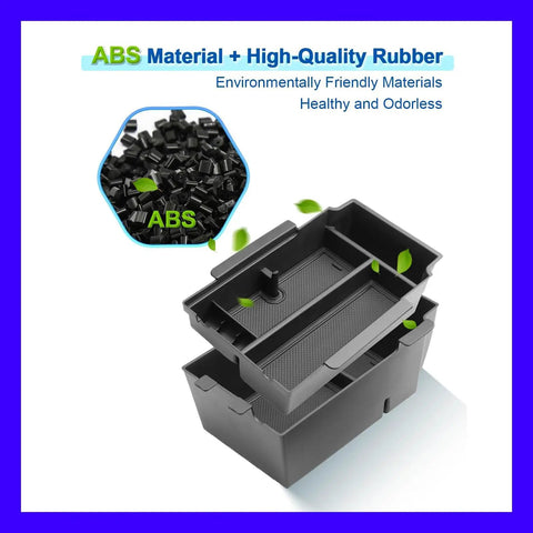 Subaru Crosstrek Center Console Organizer Tray Dual Layer Storage Box For 2024 2025 2026 Models Fits Impreza