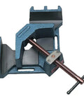 Heavy Duty Angle Clamp With 4-3/8 Inch Miter Capacity, 2-3/8 Inch Jaw Height, 4-1/8 Inch Jaw Length, Self Centering Jaws For Fast Setup