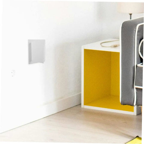 Heavy Duty Abs Access Panel For Drywall Ceilings installed in a modern room, ideal for plumbing access and HVAC use.