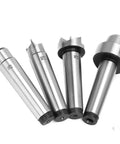 Essential 4 Piece Wood Turning Center Set With Spur And Cup Tool For Lathe Spindle Work, Includes steel MT2 tools for precise cutting