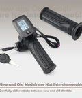 48V Throttle With M Key Button Replacement For Tutti Soleil 01 Electric Dirt Bike Off Road Upgrade Easy Install And Durable Grip