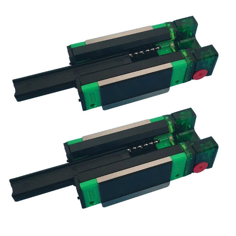 EGH25CA Carriage Slider Block Set With 2 Self Lubricating Oil Boxes for 3D Printer CNC Machine DIY Use, square bearing view