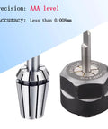 ER11 Spring Collet Nut Set For CNC Engraving And Lathe Milling Quarter Inch Collet Chuck With Clamping Nut Pro Grade Image