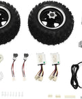 10 Inch Motor Drive Air Wheel Conversion Kit With 250W 24V Electric Cart Scooter Motor, Thumb Throttle, Go Kart Parts