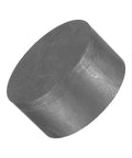 Round Pro Grade Graphite Block Disk Ingot High Purity Graphite Electrode Plate Sheet 50 By 25 Mm for melting and electrolysis