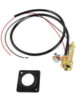 Euro Central Connector Torch Conversion Kit For MIG Welding Panel Socket with cables and brass fittings