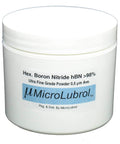 2 Oz Ultra Fine Hexagonal Boron Nitride HBN Powder 0.5 Micron For Dry Lubrication And Gun Barrel Coating Extreme Load Carrying Low Friction 0.15 Chemically Inert Heat And Cold Stable Vacuum Ready For Firearms Maintenance in container