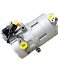 Electric AC Compressor For Hyundai Kona 2022 R134a Refrigerant AC Condenser Pump Oe 97701k4000 angled view showing details