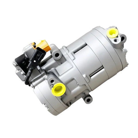 Electric AC Compressor For Hyundai Kona 2022 R134a Refrigerant AC Condenser Pump Oe 97701k4000 angled view showing details