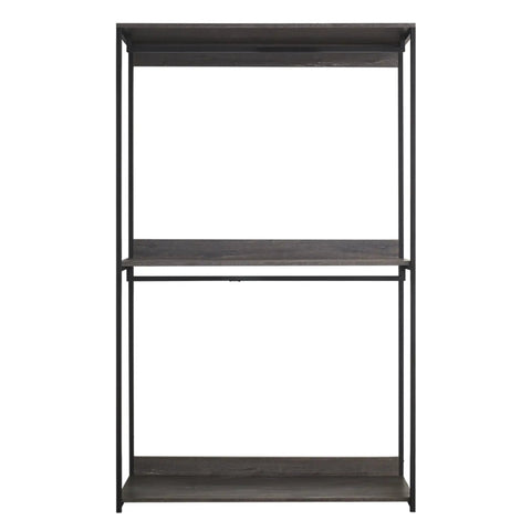 Heavy Duty Walk In Closet System With Powder Coated Metal Frame And Super Roomy Deep Drawers For Flexible Modular Organization And Easy DIY Home Setup