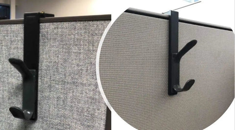 Built Different Cubicle Wall Hook With Super Heavy Duty Double Hangers For Offices And Bathrooms Hella Sturdy Coat Bag Backpack Storage Quick Install Fits Standard Walls Rock Solid For Daily Grind